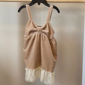 Mae Li Rose velvet dress